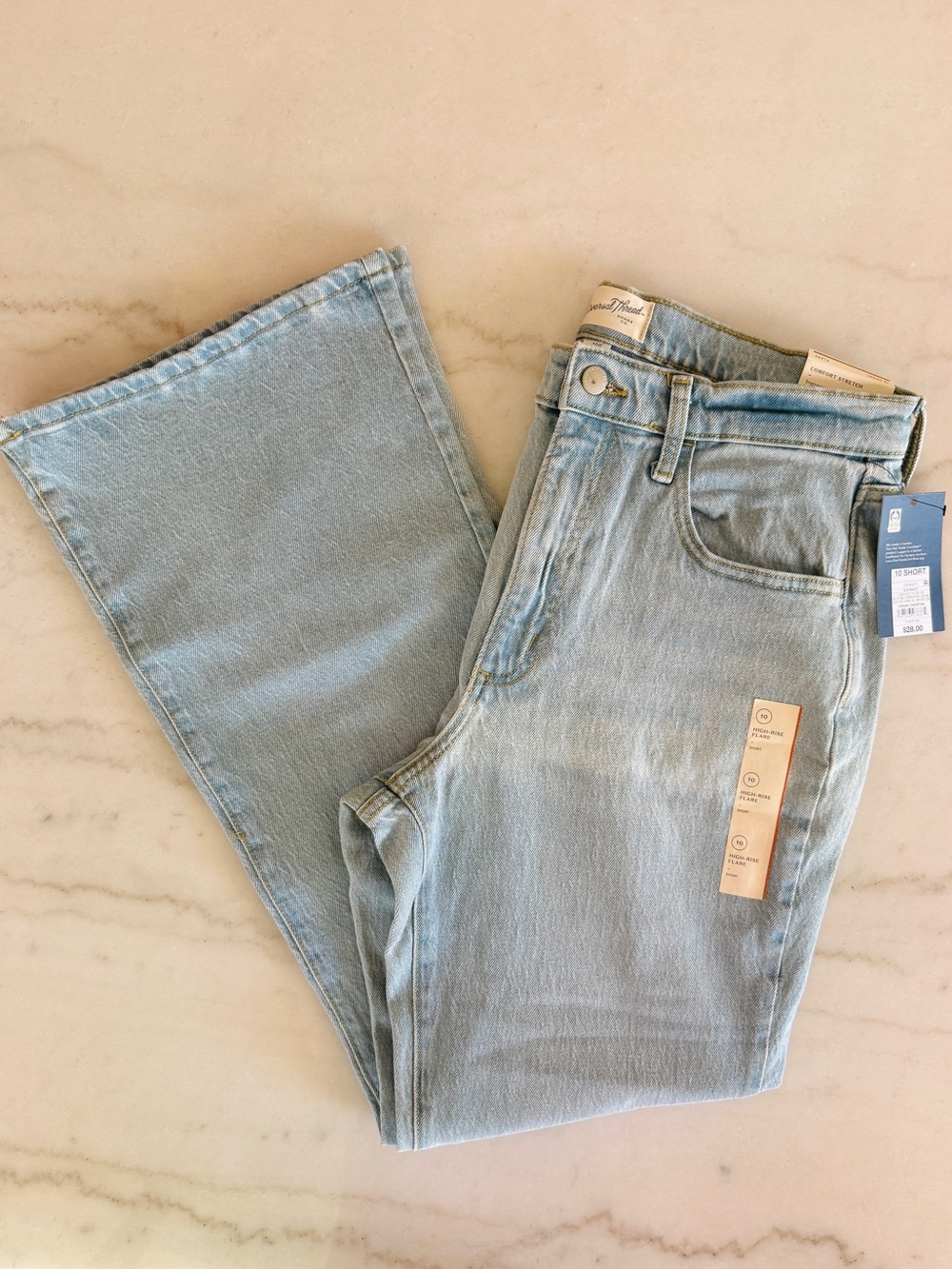 Universal Thread Light Blue Flare Jeans